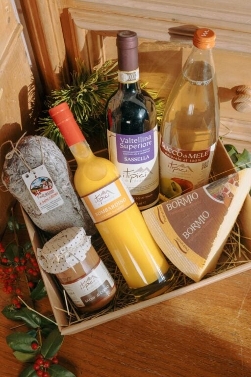 box natalizio con prodotti tipici valtellinesi "L'assetato" - acquista online