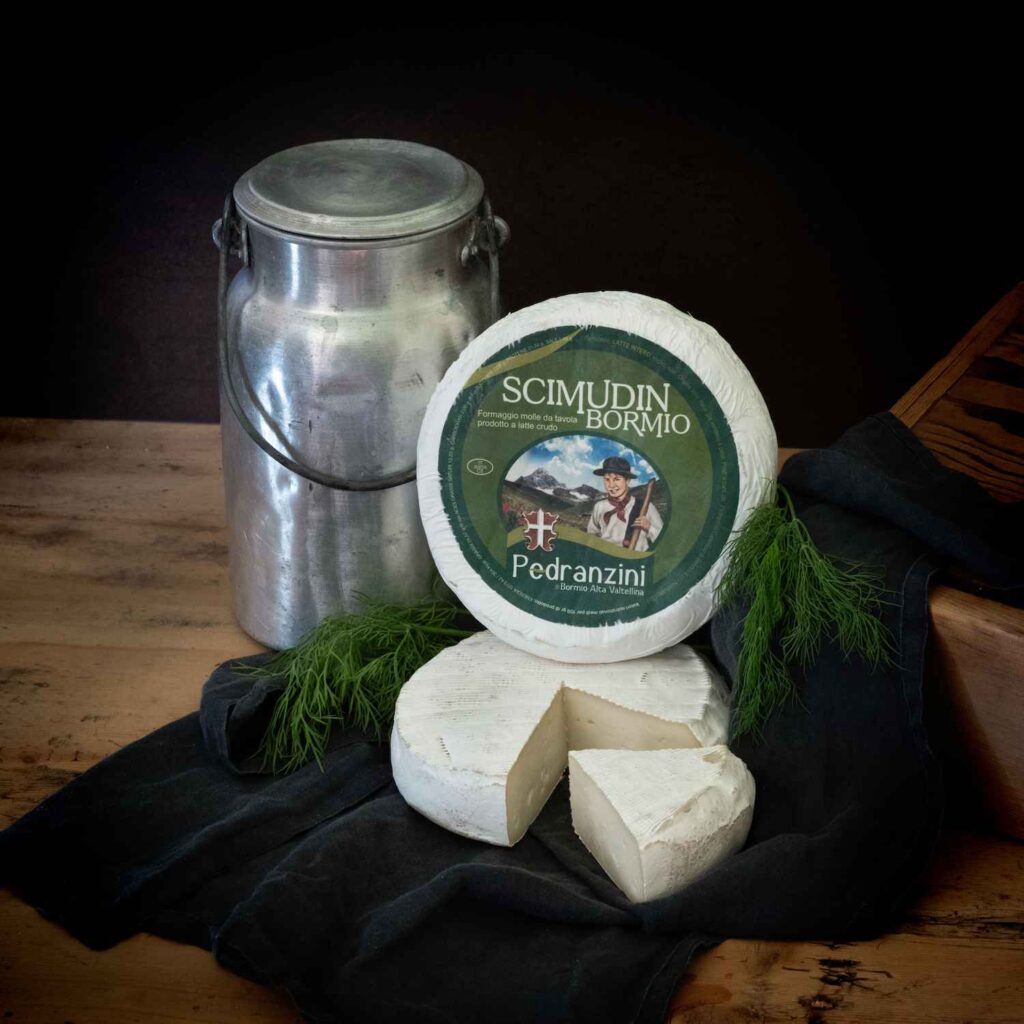 formaggio scimudin di bormio - formaggio tipico valtellinese