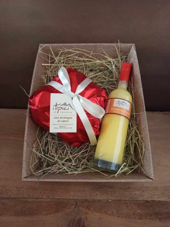 Cesto di Natale Panettone Valtellinese