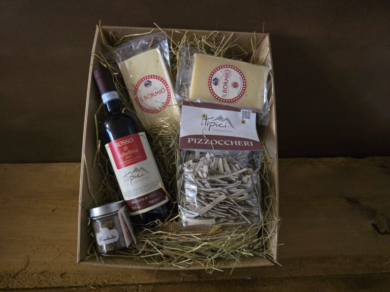 Cesto di Natale Pizzoccheri Box completo