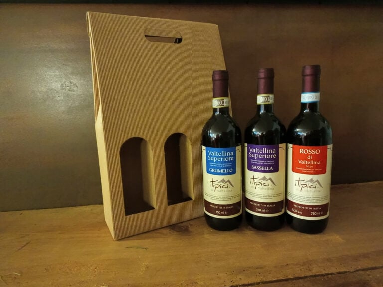 Confezione di Natale tris di vini valtellinesi