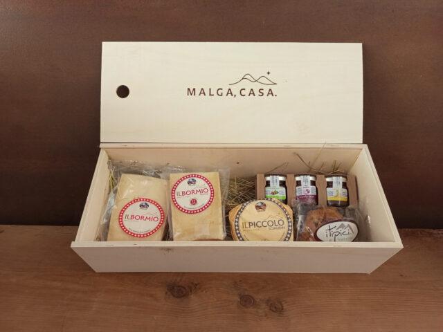 Scatola legno Malga, Casa.