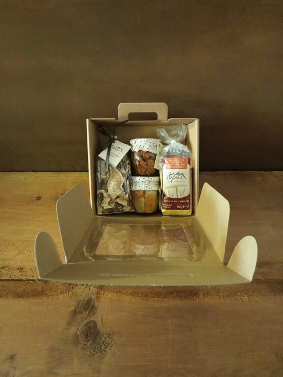 Valigetta di Natale funghi