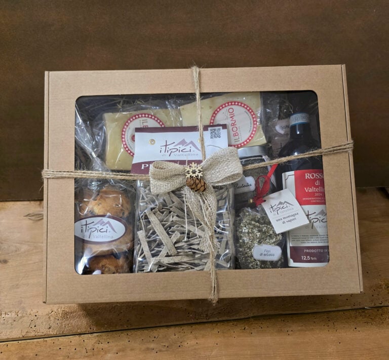 Cesto di Natale Signorinella Alpina